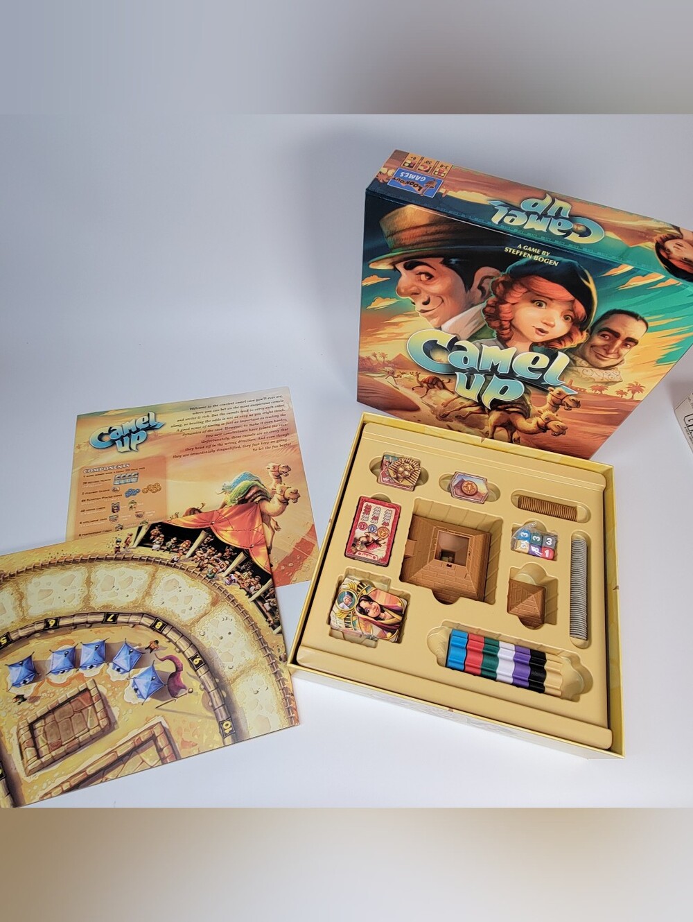 Camel Up 2.0 Board Game 2nd Edition 2024 Look Out Games 100% COMPLETE - Picture 3 of 11